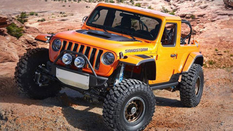 Jeep Wrangler Sandstorm Concept