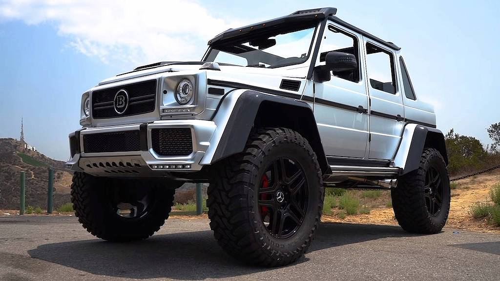 Độc đáo xe offroad Mercedes G500 4x4² Landaulet độc nhất Thế giới1