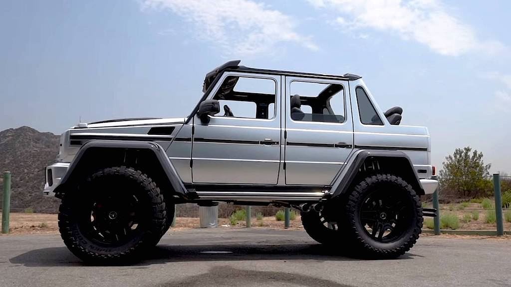 Độc đáo xe offroad Mercedes G500 4x4² Landaulet độc nhất Thế giới 2