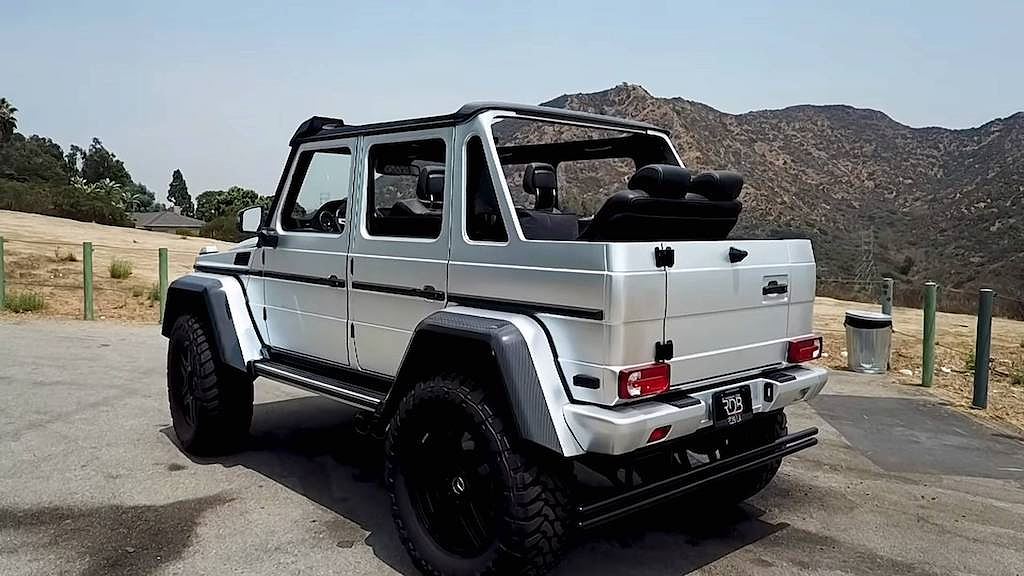 Độc đáo xe offroad Mercedes G500 4x4² Landaulet độc nhất Thế giới 4