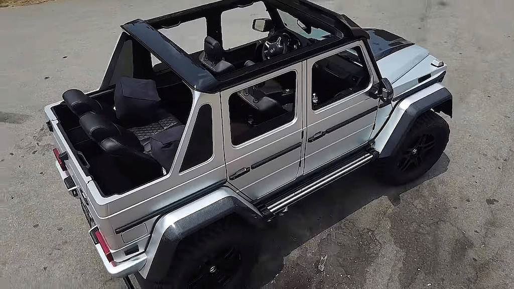 Độc đáo xe offroad Mercedes G500 4x4² Landaulet độc nhất Thế giới