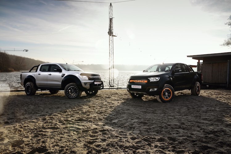 Xe ôtô bán tải Ford Ranger độ offroad đầy “cơ bắp“