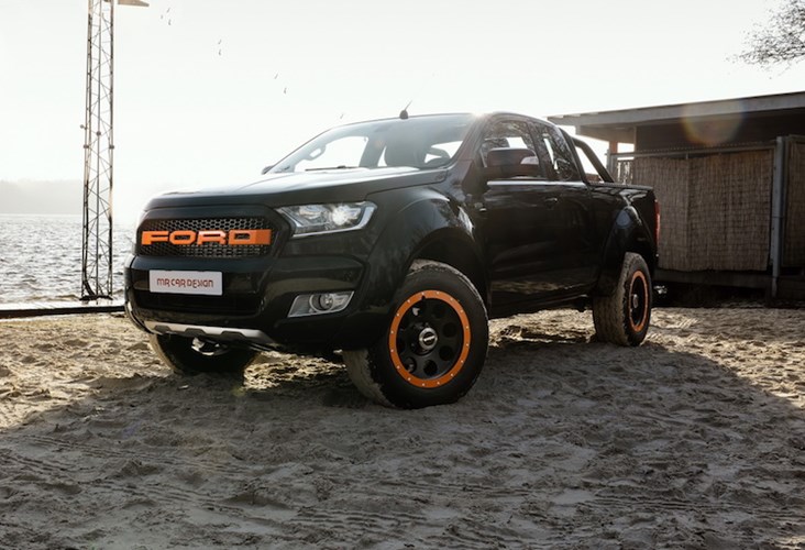 Xe ôtô bán tải Ford Ranger độ offroad đầy “cơ bắp“ 4