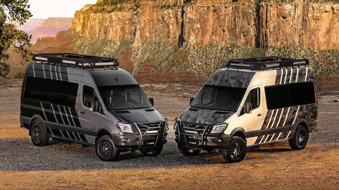 Chiêm ngưỡng Mercedes-Benz Sprinter độ nhà di động offroad cực độc 1