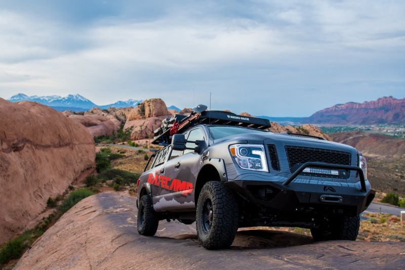 Nissan độ Titan XD thành xe offroad hầm hố