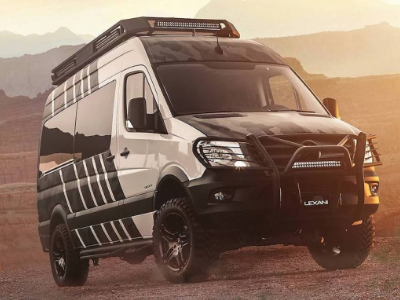 Chiêm ngưỡng Mercedes-Benz Sprinter độ nhà di động offroad cực độc