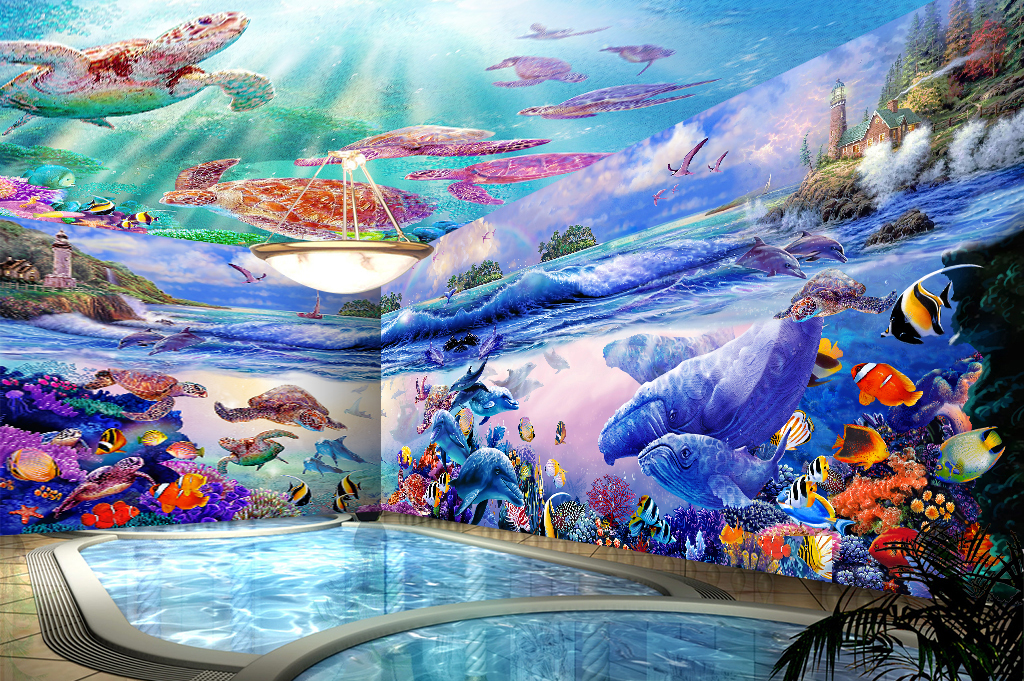 Đại dương mênh mông trong lòng ngôi nhà