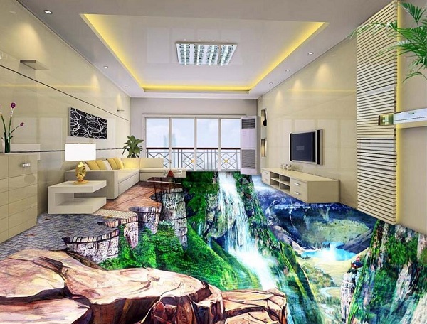 Gạch tranh 3d mang lại vẻ đẹp tinh tế và đẳng cấp cho mọi không gian 5