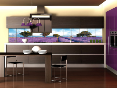 Tranh gạch phòng bếp