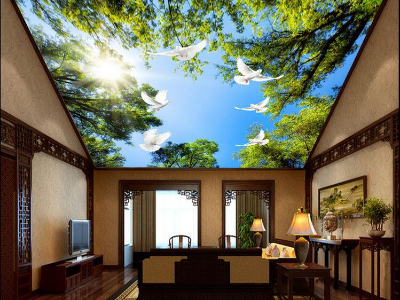 Gạch viền dán trần