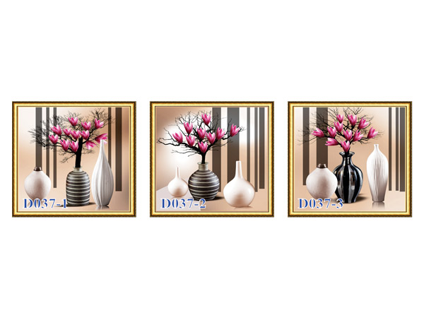 Tranh bộ 3 viên D-037