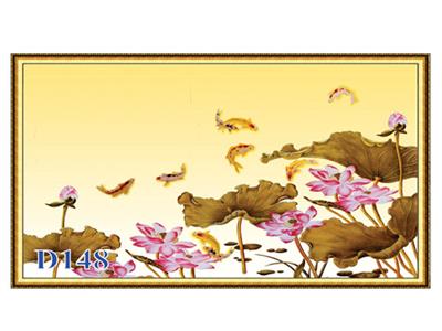 Tranh cửu ngư quần hội D-148