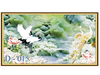 Tranh gạch giả ngọc D-015