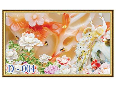 Tranh gạch giả ngọc D-004