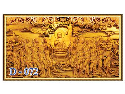 Tranh gạch giả gỗ D-072