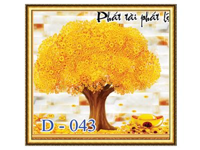 Tranh gạch phát tài phát Lộc D-043