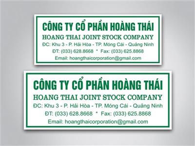 In tem bảo hành đẹp, chất lượng cao