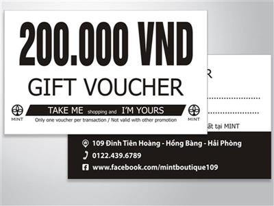In nhanh voucher shop thời trang