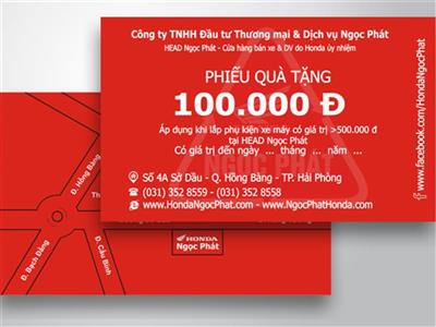 In nhanh voucher cửa hàng bán xe máy