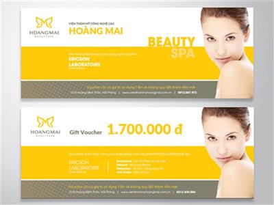 In nhanh voucher Spa làm đẹp