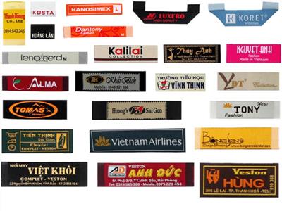 Nhận In nhanh mác vải đẹp số lượng ít