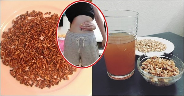 Cách làm trà gạo lứt uống giảm cân thanh lọc cơ thể 2