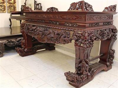 Sập thờ gỗ gụ BTVST-03