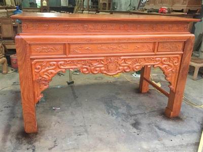 Sập thờ gỗ hương BTVST-05