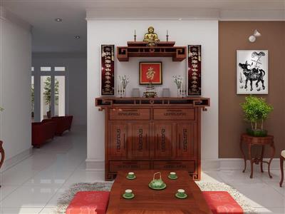 Mẫu phòng thờ cho chung cư BTVPT-03
