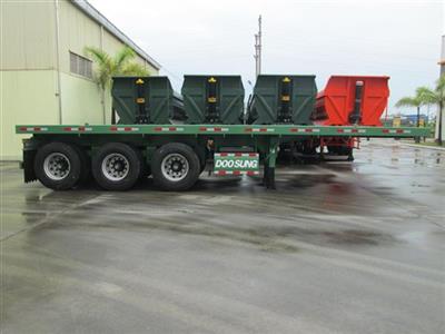 Semi rơ mooc sàn 9M (chở container 20 feet)