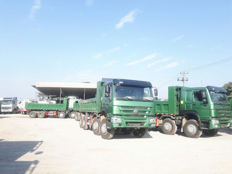 CƠ BẢN XE BEN HOWO 4 CHÂN THÙNG VUÔNG  1