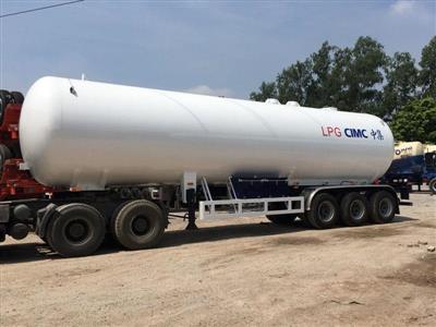 Sơ mi rơ mooc CIMC chở nhiên liệu LPG