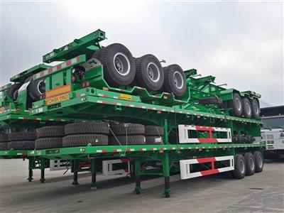 Sơ mi rơ mooc sàn 3 trục 40 feet