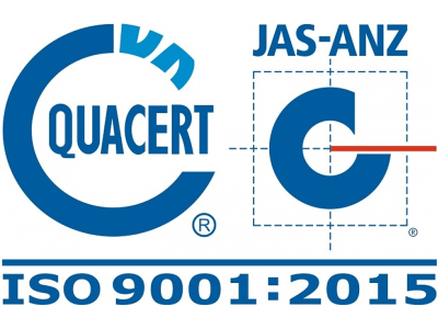 Chứng nhận ISO 9001: 2015 - Hệ thống quản lý chất lượng dấu công nhận Quốc gia VICAS, dấu công nhận Quốc tế UKAS/ ANAB