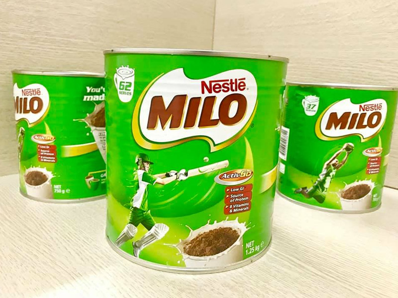 Hướng dẫn sử dụng sữa Milo Úc hộp 1.25Kg