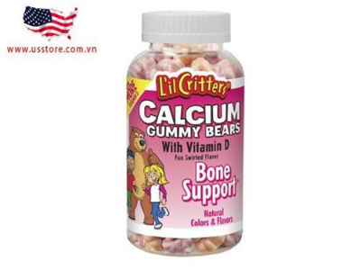 Kẹo dẻo Gummy Calcium + Vitamin D 200 viên