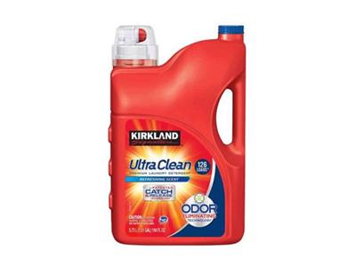 Nước giặt tẩy trắng Kirkland Signature Ultra Clean premium laundry detergent 5.73 lít