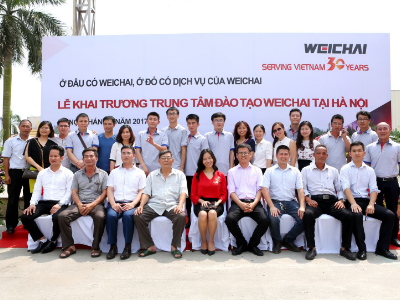Lễ khai trương Trung tâm đào tạo Weichai tại Hà Nội