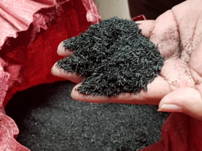 Trấu đun và lò đốt Biochar