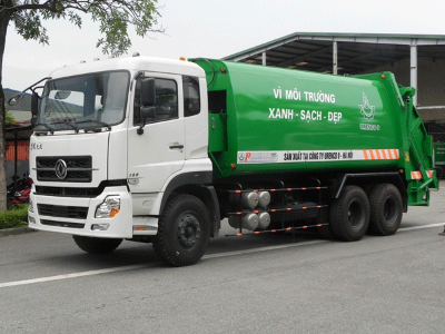 Xe cuốn ép rác
