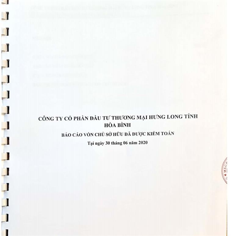 Công bố thông tin Báo cáo kiểm toán Vốn chủ sở hữu Công ty