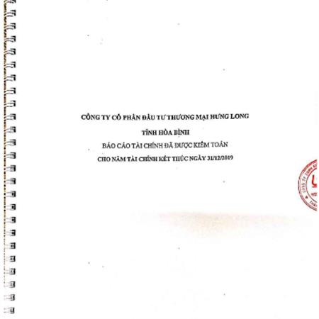 Công bố thông tin báo cáo tài chính năm 2020 Công ty