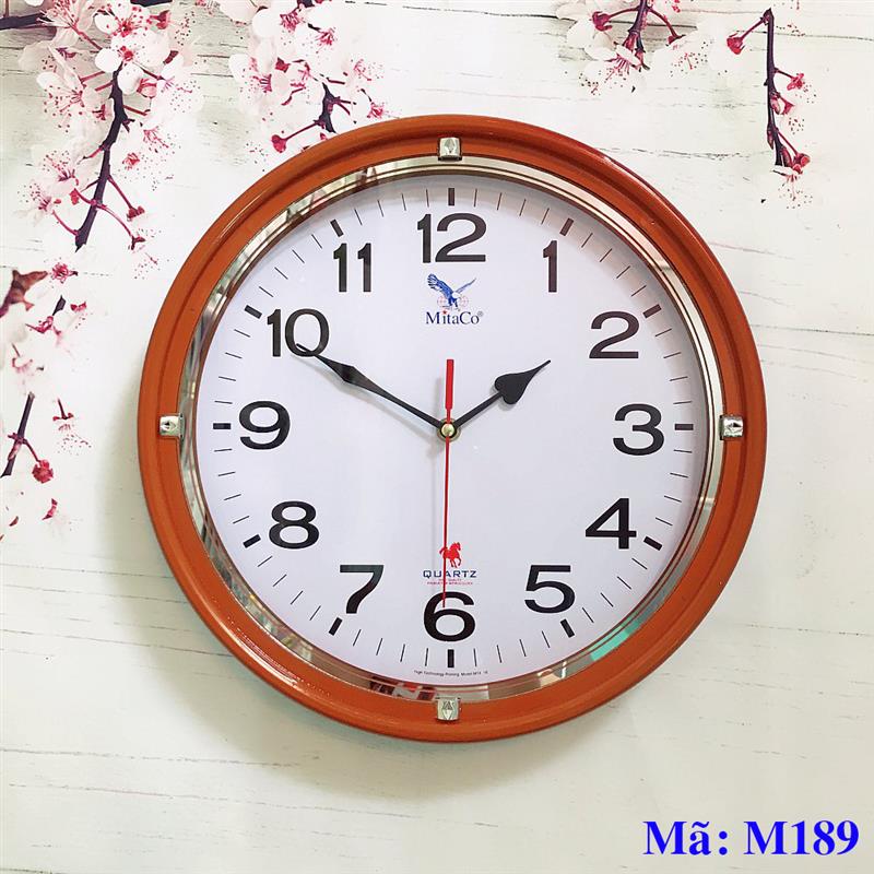 Đồng hồ treo tường Mitaco M189