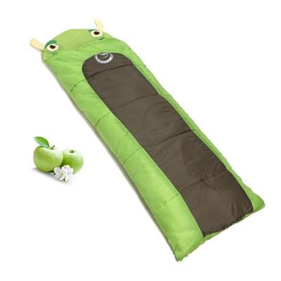 Túi ngủ học sinh hình ếch xanh