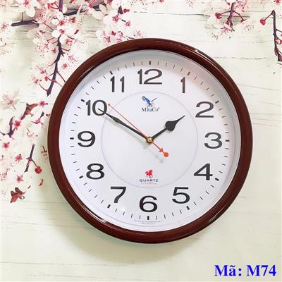Đồng hồ treo tường Mitaco M74