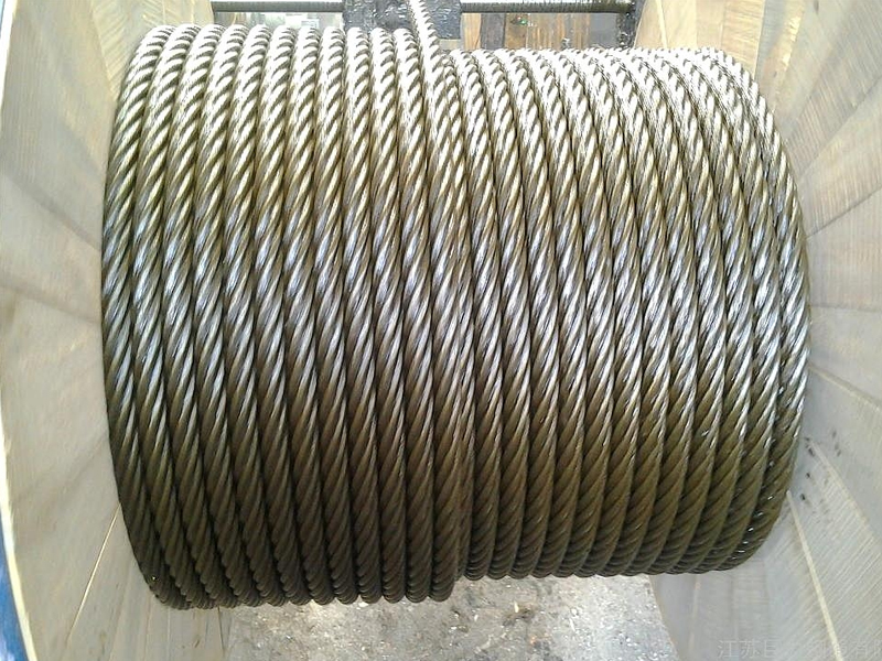 Cáp thép 6*36 FC lụa dầu Trung Quốc 1