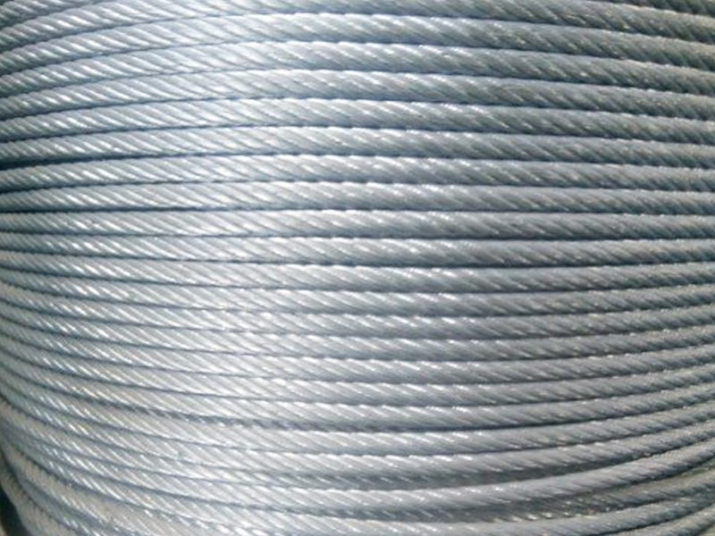 Cáp thép 6*37 FC mạ kẽm Trung Quốc 1