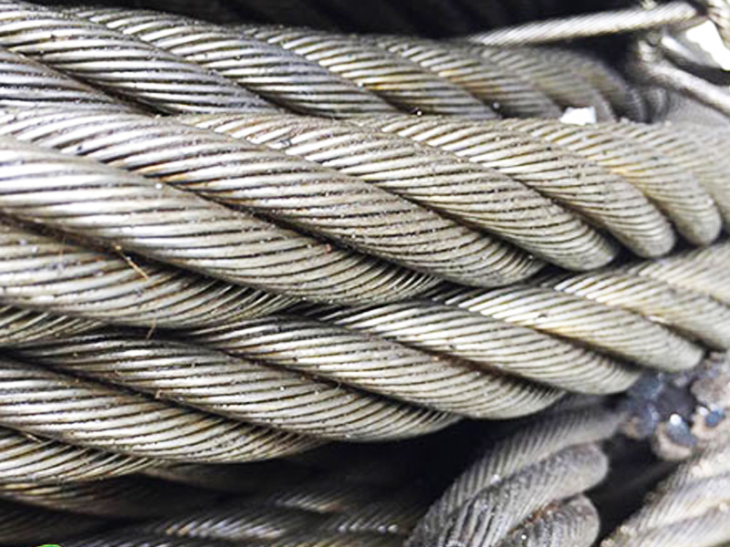 Cáp thép 6*36 IWRC mạ kẽm Trung Quốc 1