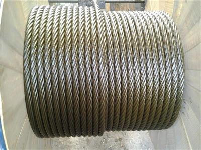 Cáp thép 6*37 IWRC lụa dầu Hàn Quốc