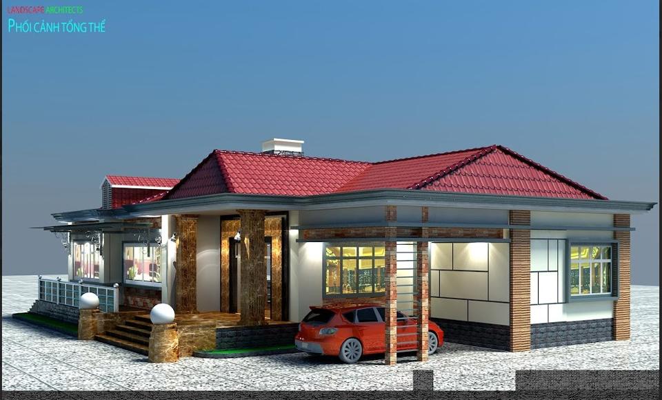 Thiết kế thi công sân vườn biệt thự 6